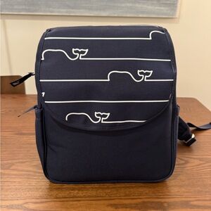 NWT Vineyard Vines for Target Navy Baby Diaper Backpack, Includes Changing Pad